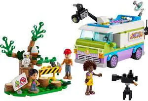 international version Friends Series 41749 Newsroom Van Number of parts 446 Suitable for age 6+ toy building blocks