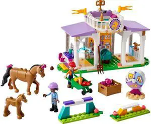international version Friends Series 41746 Horse Training Number of parts 134 Suitable for age 4+ toy building blocks