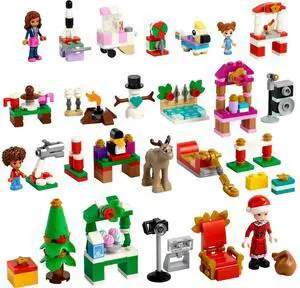 international version Friends Series 41706 Good Friend 2022 Christmas Countdown Calendar Number of parts 312 Suitable for age 6+ toy building blocks