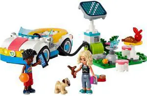 international version Friends Series 42609 Electric Car and Charger Number of parts 170 Suitable for age 6+ toy building blocks