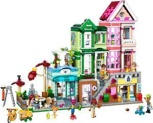 international version Friends Series 42670 Heartlake City Apartments and Stores Number of parts 2040 Suitable for age 12+ toy building blocks