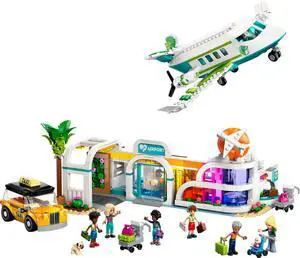 international version Friends Series 42656 Heartlake City Airport and Airplane Number of parts 958 Suitable for age 8+ toy building blocks