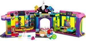 international version Friends Series 41708 Roller Disco Arcade Number of parts 642 Suitable for age 7+ toy building blocks
