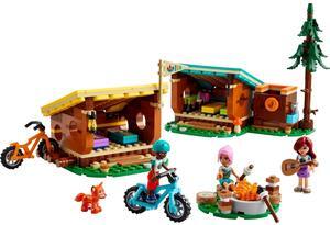international version Friends Series 42624 Adventure Camp Cozy Cabins Number of parts 437 Suitable for age 7+ toy building blocks