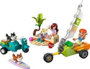 international version Friends Series 42641 Surfing Dogs and Scooter Adventure Number of parts 113 Suitable for age 6+ toy building blocks