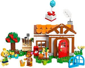 international version Animal Crossing Series 77049 Isabelle's House Visit Number of parts 389 Suitable for age 6+ toy building blocks
