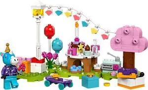 international version Animal Crossing Series 77046 Julian's Birthday Party Number of parts 170 Suitable for age 6+ toy building blocks