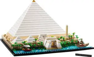 international version Architecture Series 21058 Great Pyramid of Giza Number of parts 1476 Suitable for age 18+ toy building blocks
