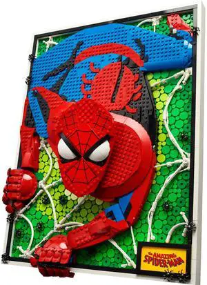 international version art Series 31209 The Amazing Spider-Man Number of parts 2099 Suitable for age 18+ toy building blocks