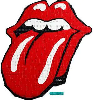 international version art Series 31206 The Rolling Stones Number of parts 1998 Suitable for age 18+ toy building blocks