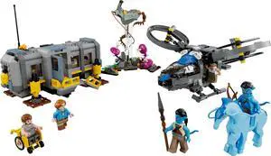 international version Avatar Series 75573 Floating Mountains: Site 26 & RDA Samson Number of parts 887 Suitable for age 9+ toy building blocks