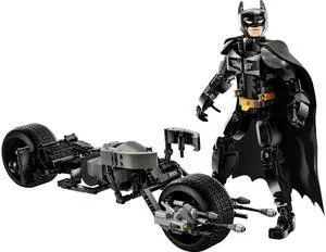 international version Batman Series 76273 Batman Construction Figure and the Bat-Pod Bike Number of parts 713 Suitable for age 12+ toy building blocks