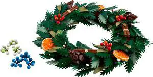international version BOTANICALS Series 10340 Wreath Number of parts 1194 Suitable for age 18+ toy building blocks