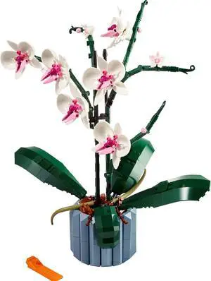 international version BOTANICALS Series 10311 Orchid Number of parts 608 Suitable for age 18+ toy building blocks