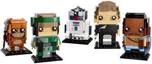 international version BrickHeadz Series 40623 Battle of Endor Heroes Number of parts 549 Suitable for age 10+ toy building blocks