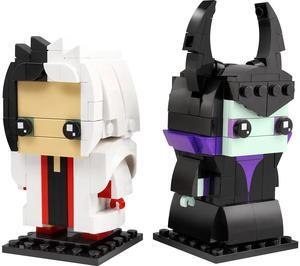 international version BrickHeadz Series 40620 Cruella & Maleficent Number of parts 320 Suitable for age 10+ toy building blocks