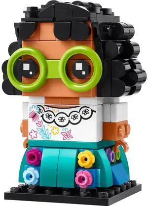 international version BrickHeadz Series 40753 Mirabel Madrigal Number of parts 179 Suitable for age 10+ toy building blocks