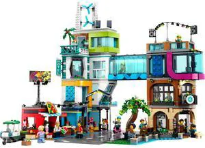 international version city Series 60380 Downtown Number of parts 2010 Suitable for age 8+ toy building blocks