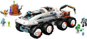 international version city Series 60432 Command Rover and Crane Loader Number of parts 758 Suitable for age 7+ toy building blocks