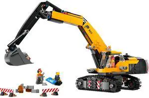 international version city Series 60420 Yellow Construction Excavator Number of parts 633 Suitable for age 8+ toy building blocks