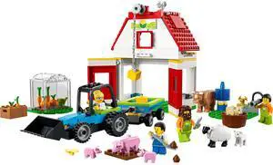 international version city Series 60346 Barn & Farm Animals Number of parts 230 Suitable for age 4+ toy building blocks