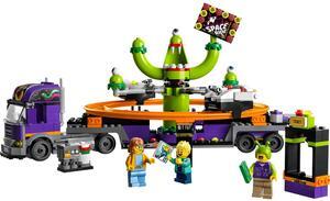 international version city Series 60313 Space Ride Amusement Truck Number of parts 433 Suitable for age 6+ toy building blocks