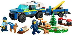 international version city Series 60369 Mobile Police Dog Training Number of parts 197 Suitable for age 5+ toy building blocks
