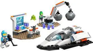 international version city Series 60429 Spaceship and Asteroid Discovery Number of parts 126 Suitable for age 4+ toy building blocks
