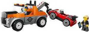 international version city Series 60435 Tow Truck and Sports Car Repair Number of parts 101 Suitable for age 4+ toy building blocks