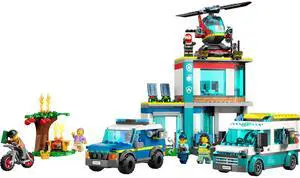 international version city Series 60371 Emergency Vehicles HQ Number of parts 706 Suitable for age 6+ toy building blocks