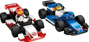 international version city Series 60464 F1® Williams Racing & Haas F1® Race Cars Number of parts 92 Suitable for age 4+ toy building blocks