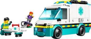 international version city Series 60451 Emergency Ambulance Number of parts 184 Suitable for age 5+ toy building blocks