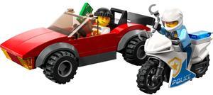 international version city Series 60392 Police Bike Car Chase Number of parts 59 Suitable for age 5+ toy building blocks