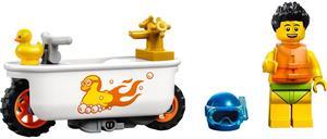 international version city Series 60333 Bathtub Stunt Bike Number of parts 14 Suitable for age 5+ toy building blocks