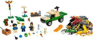 international version city Series 60353 Wild Animal Rescue Missions Number of parts 246 Suitable for age 6+ toy building blocks
