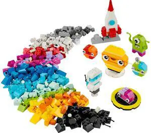international version Classic Series 11037 Creative Space Planets Number of parts 450 Suitable for age 5+ toy building blocks