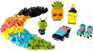 international version Classic Series 11027 Creative Neon Fun Number of parts 333 Suitable for age 5+ toy building blocks