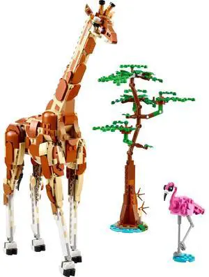 international version Creator Series 31150 Wild Safari Animals Number of parts 780 Suitable for age 9+ toy building blocks