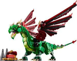 international version Creator Series 31161 Medieval Dragon Number of parts 715 Suitable for age 9+ toy building blocks