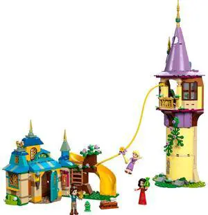 international version Disney Series 43241 Rapunzel's Tower & The Snuggly Duckling Number of parts 623 Suitable for age 6+ toy building blocks