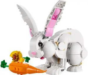international version Creator Series 31133 White Rabbit Number of parts 258 Suitable for age 8+ toy building blocks