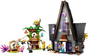 international version Despicable Me and Minion toys Series 75583 Minions and Gru's Family Mansion Number of parts 868 Suitable for age 8+ toy building blocks