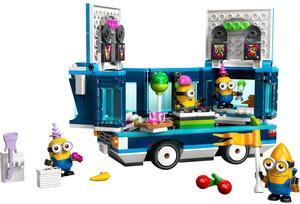 international version Despicable Me and Minion toys Series 75581 Minions' Music Party Bus Number of parts 379 Suitable for age 7+ toy building blocks