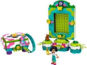 international version Disney Series 43239 Mirabel's Photo Frame and Jewelry Box Number of parts 334 Suitable for age 6+ toy building blocks