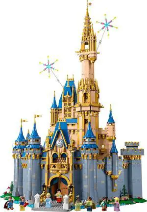 international version Disney Series 43222 Disney Castle Number of parts 4837 Suitable for age 18+ toy building blocks