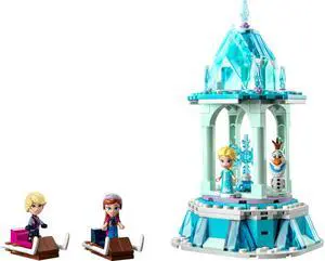international version Disney Series 43218 Anna and Elsa's Magical Carousel Number of parts 175 Suitable for age 6+ toy building blocks