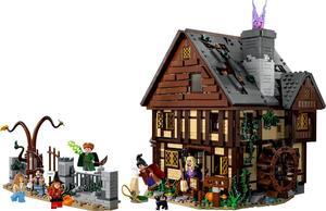 international version Disney Series 21341 Disney Hocus Pocus: The Sanderson Sisters' Cottage Number of parts 2316 Suitable for age 18+ toy building blocks