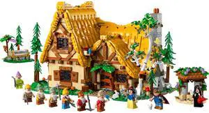international version Disney Series 43242 Snow White and the Seven Dwarfs' Cottage Number of parts 2228 Suitable for age 18+ toy building blocks