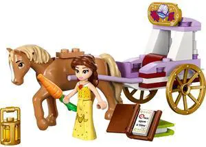 international version Disney Series 43233 Belle's Storytime Horse Carriage Number of parts 62 Suitable for age 5+ toy building blocks