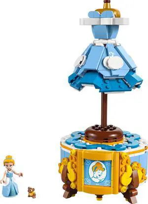 international version Disney Series 43266 Cinderella's Dress Number of parts 474 Suitable for age 9+ toy building blocks